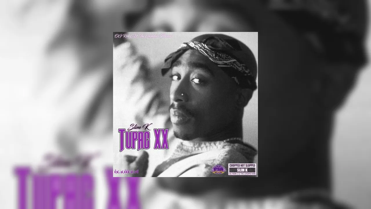 Tupac Xx Chopped Not Slopped Mixtape Hosted By Dj Slim K Chopstars