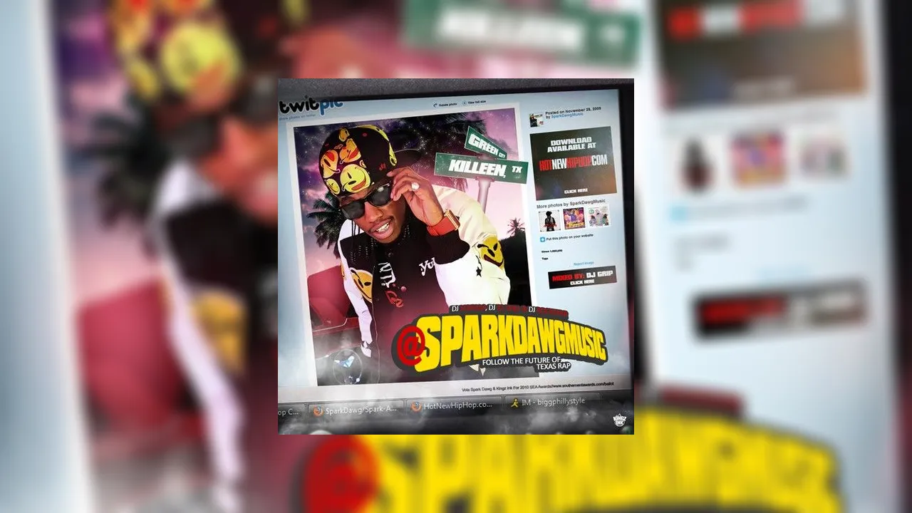@SparkDawgMusic (Follow The Future Of Texas Rap) Mixtape Hosted by DJ ...