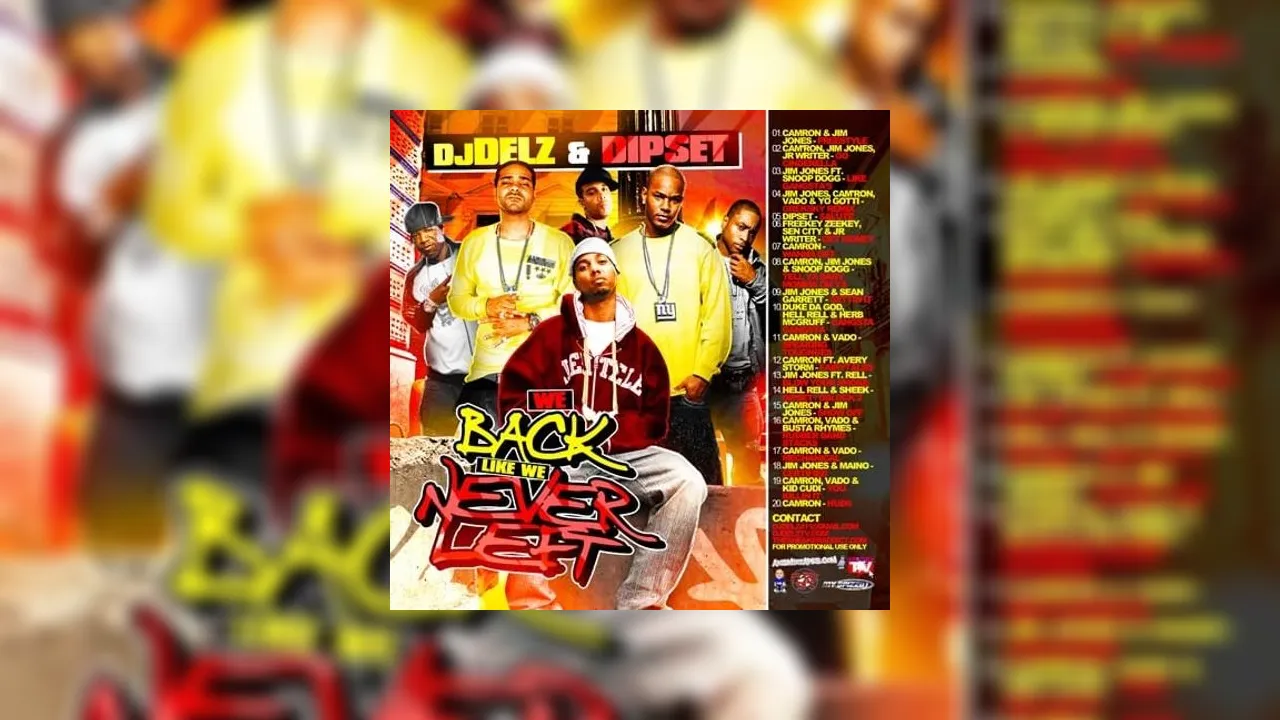 We Back Like We Never Left (Dipset) Mixtape Hosted by DJ Delz