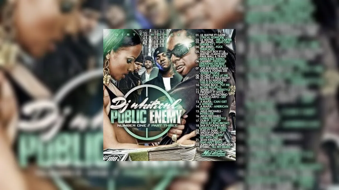 Public Enemy Number One, Part 3 Mixtape Hosted by DJ White Owl