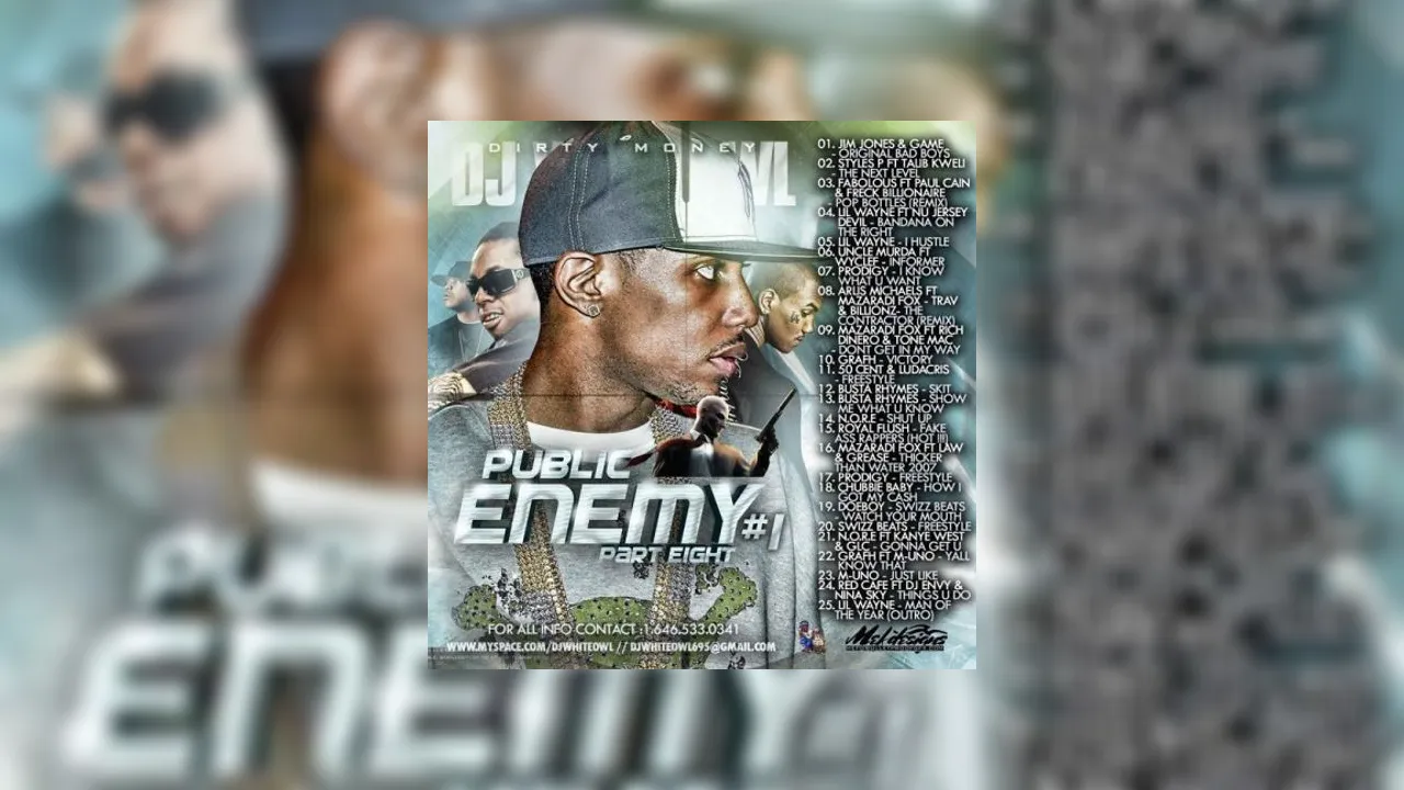 Public Enemy Number One, Part 8 Mixtape Hosted by DJ White Owl