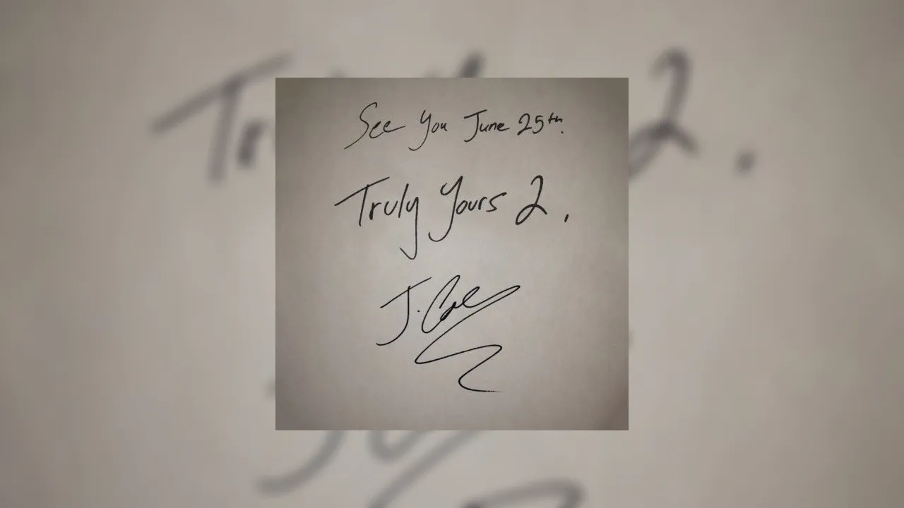 J. Cole - Truly Yours 2 Mixtape