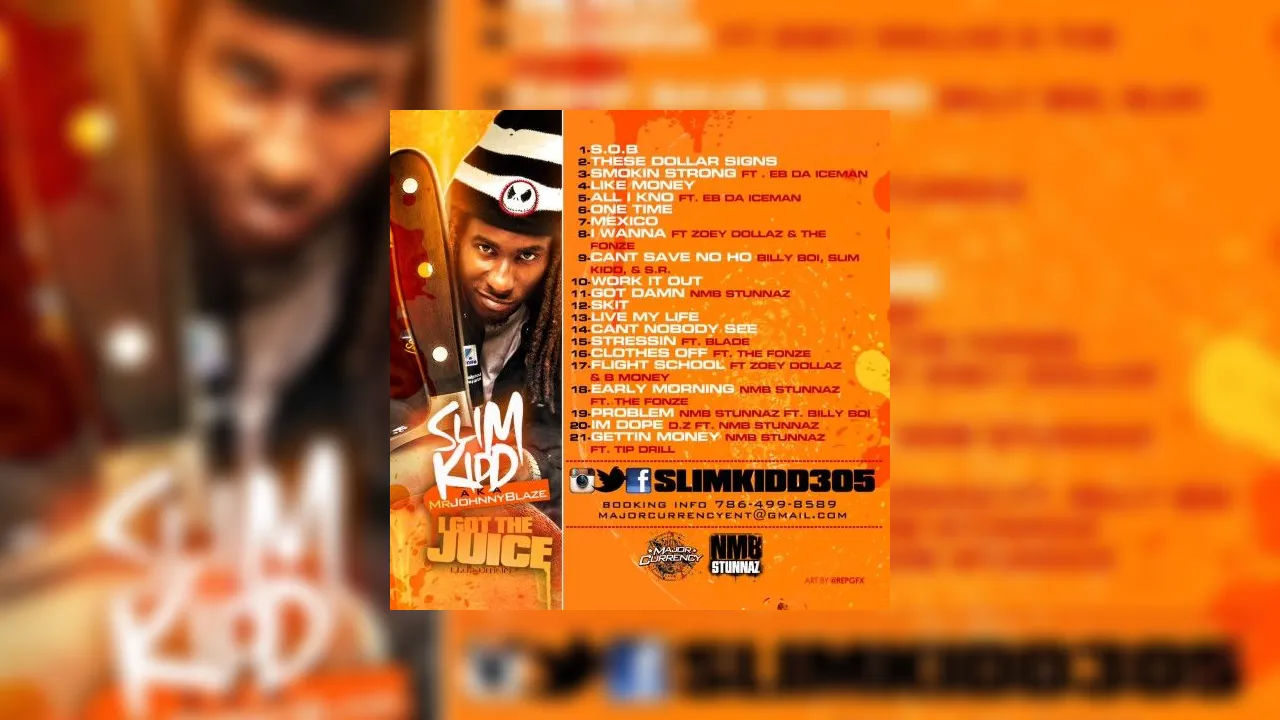 Slim Kidd - I Got The Juice Mixtape Hosted by Cool Running DJs