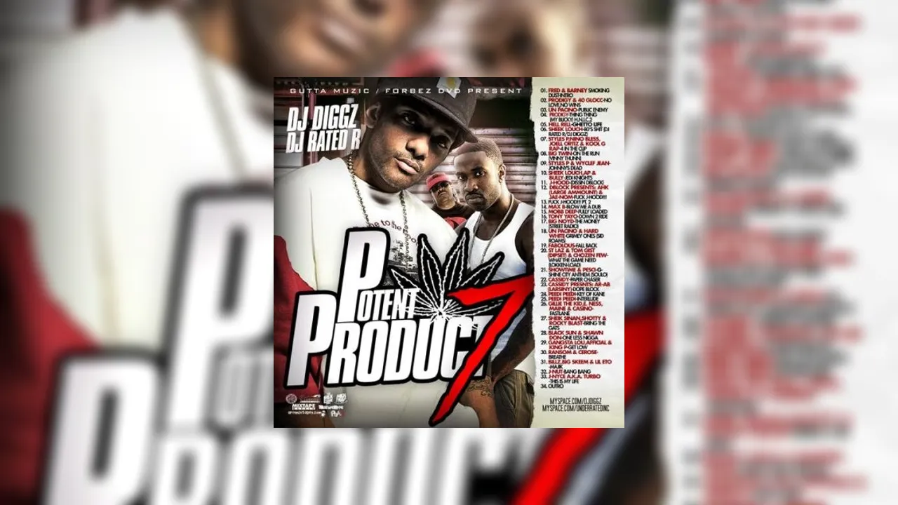 Potent Product, Part 7 Mixtape Hosted by DJ Diggz, DJ Rated R