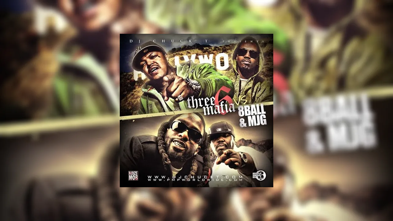 ☆G-RAP / DJ Chuck T Presents Three 6 〜 Three 6 Mafia vs. 8Ball & MJG - Battle For Supremacy Mixtape