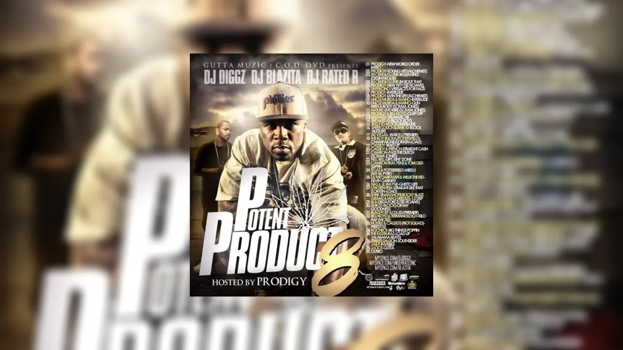 Potent Product 8 Mixtape Hosted By DJ Diggz, DJ Blazita, DJ Rated R