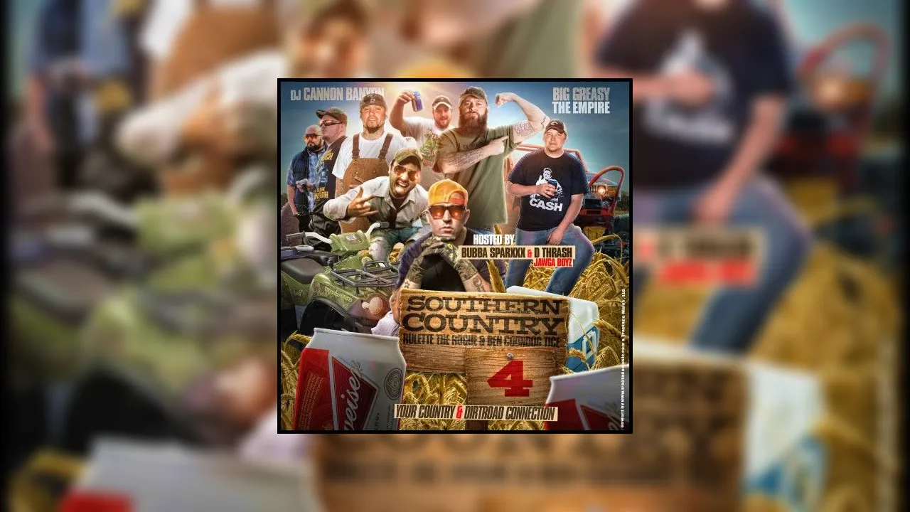 Southern Country 4 (Hosted By Bubba Sparxxx & D Thrash (Jawga Boyz))  Mixtape Hosted by The Empire, DJ Cannon Banyon