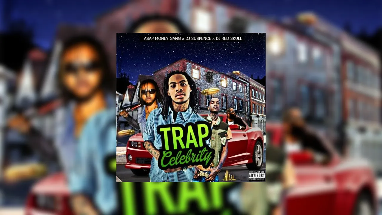 Asap Cash Rapper Trap Celebrity Mixtape Hosted by ASAP Money Gang, DJ Suspence, DJ Red Skull
