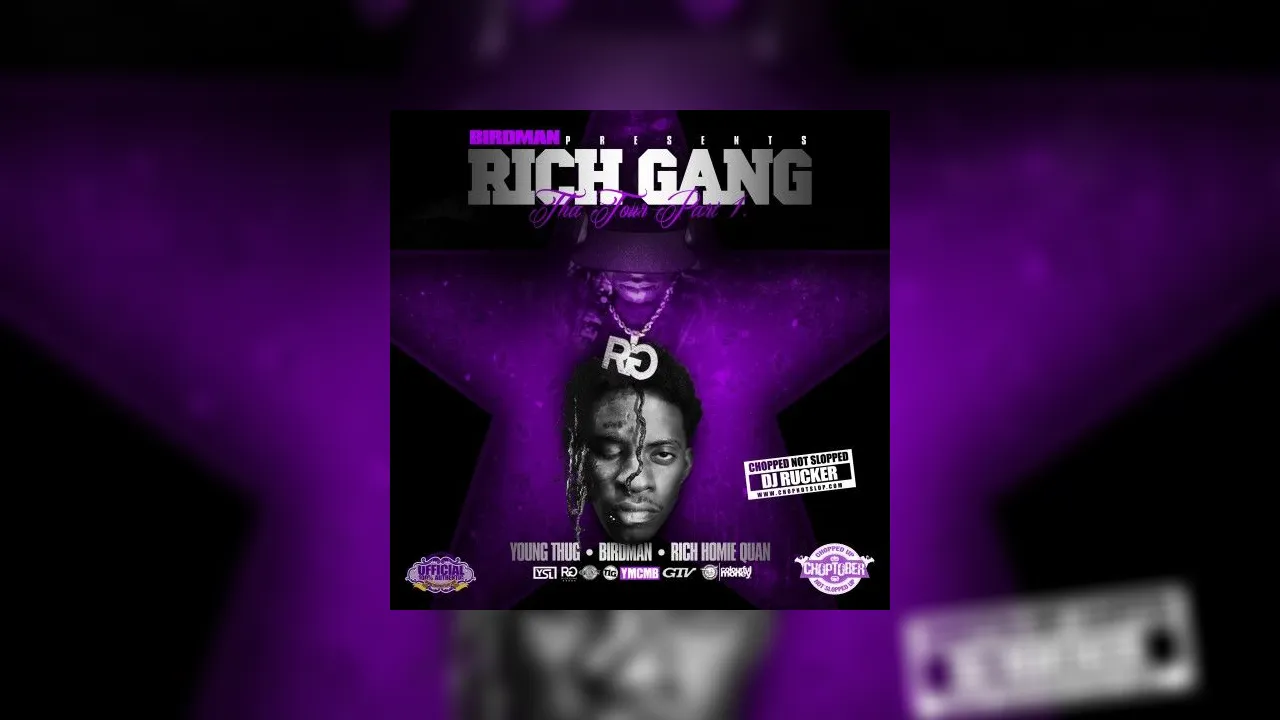 Rich Gang The Tour Part Chopped Not Slopped Mixtape Hosted By Dj