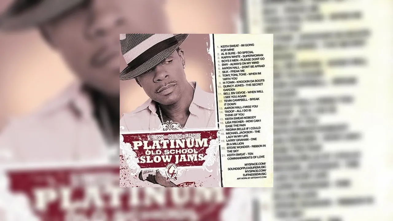 Platinum Old School Slow Jams 4 Mixtape Hosted By Dj Finesse