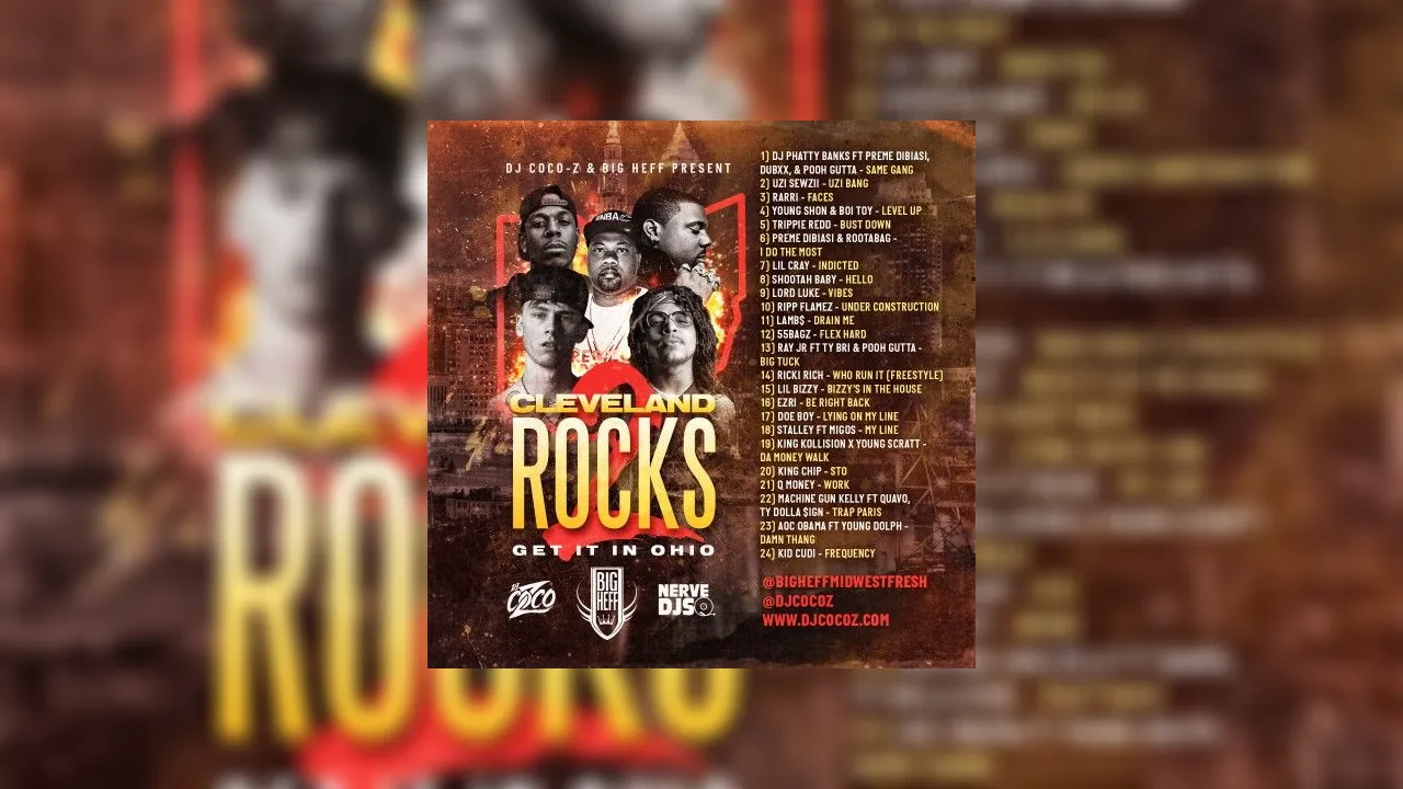 Cleveland Rocks 2 Mixtape Hosted by DJ Coco Z, Big Heff