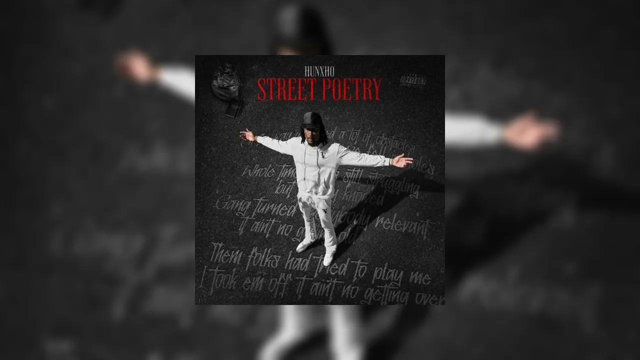 Huxho Rapper Poster Hunxho - Street Poetry Mixtape