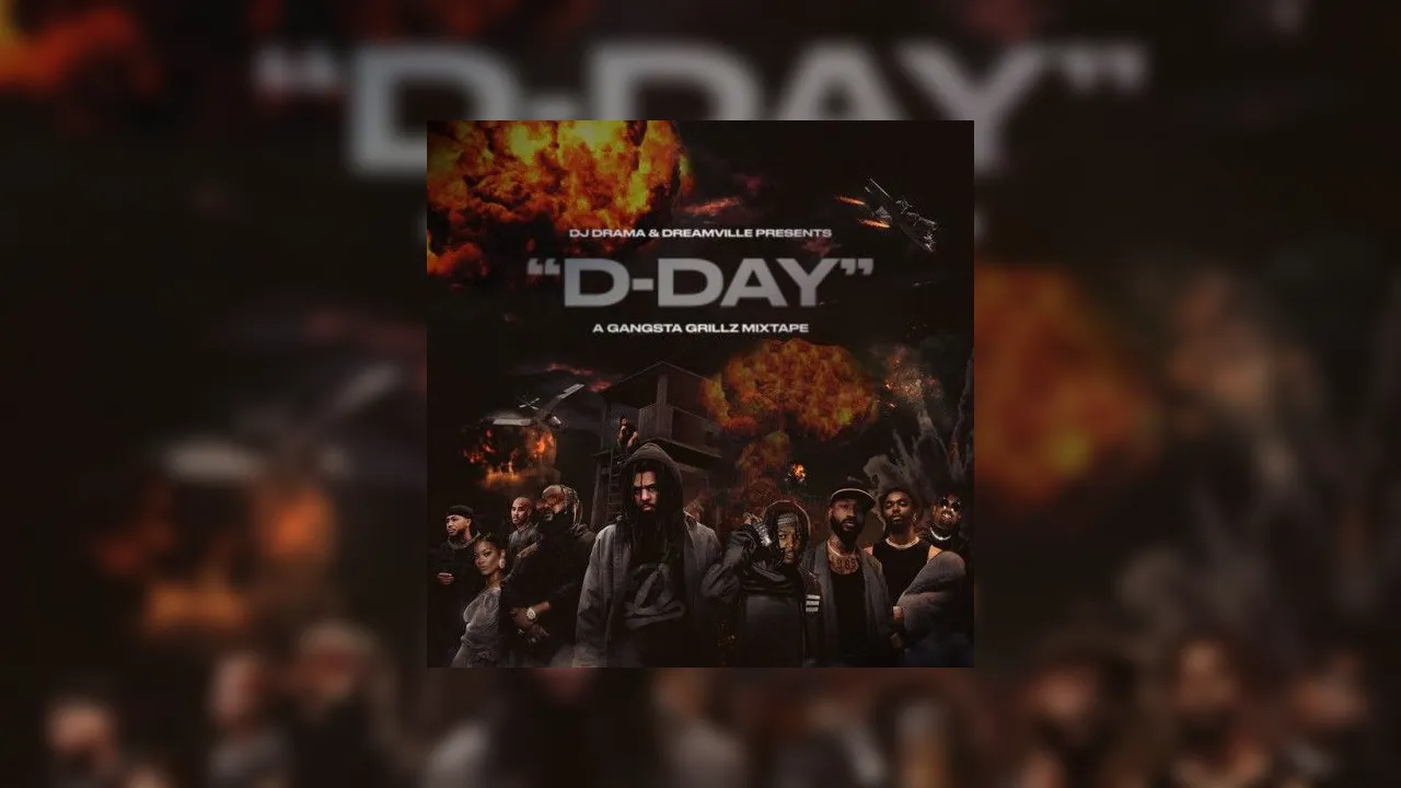 Dreamville D Day Gangsta Grillz Mixtape Hosted By Dj Drama 1558